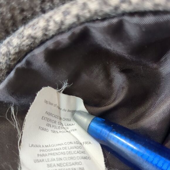 Prana Nicky Wool Blend Side Button Wrap Skirt Women's Size 6 - Picture 9 of 9